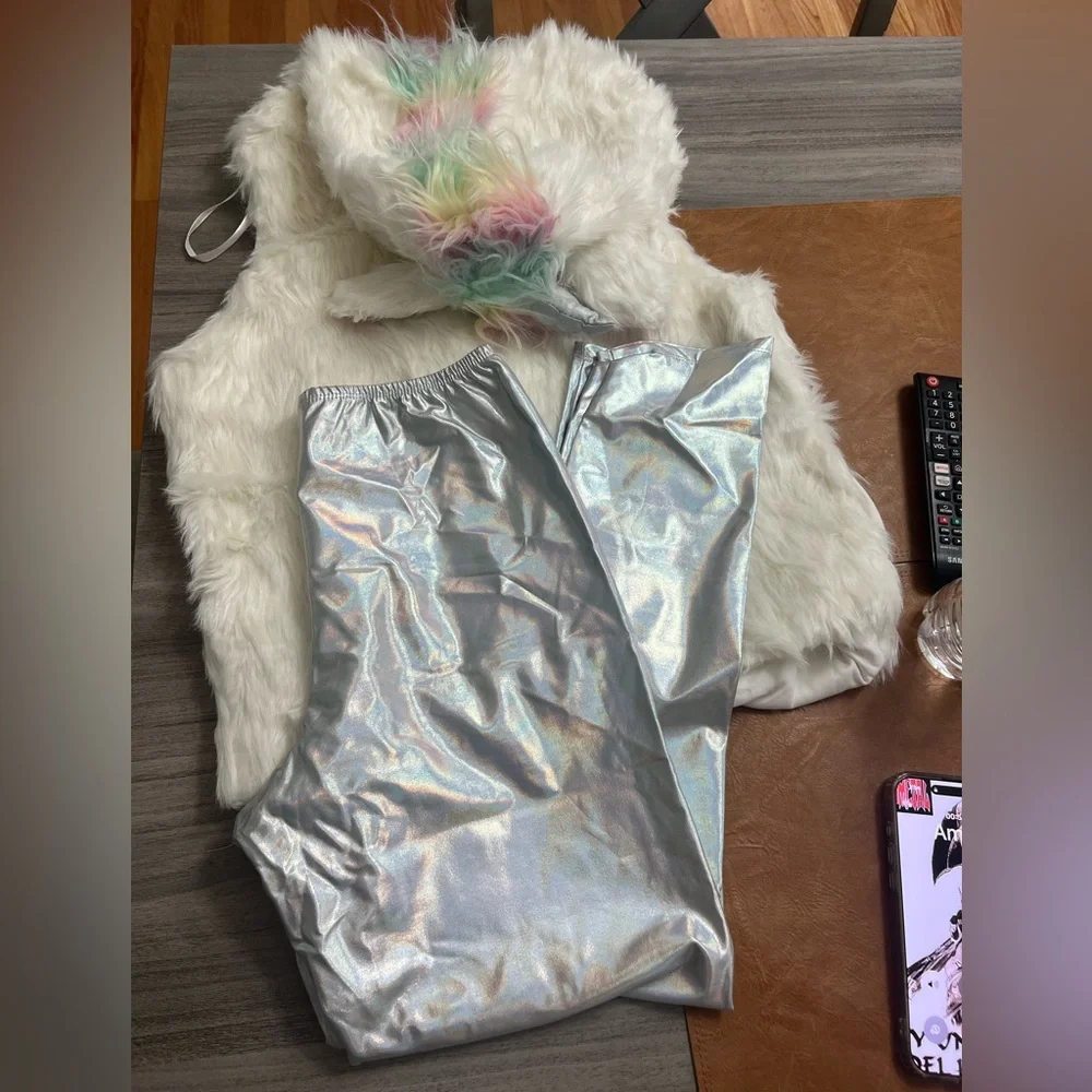 Spirit Unicorn Costume Set for Kids - White and Pink